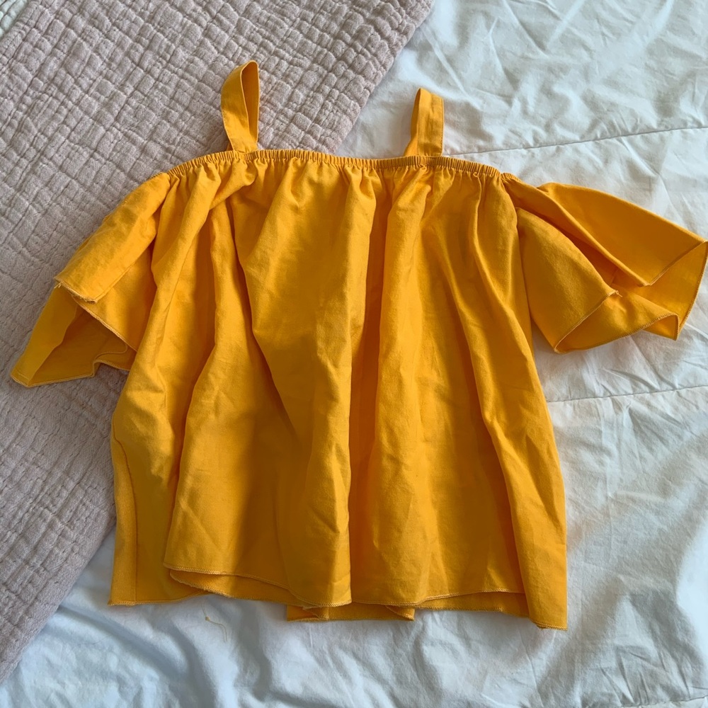 Zara Off the Shoulder Blouse